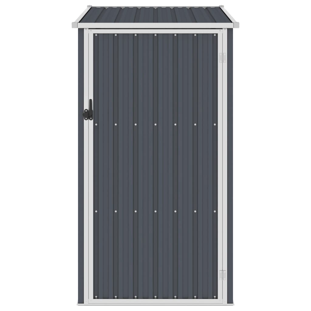 Vidaxl Garden Shed 87x98x159 cm verzinkter Stahl -Anthrazit