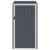 Vidaxl Garden Shed 87x98x159 cm verzinkter Stahl -Anthrazit