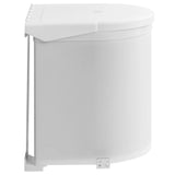 Vidaxl keukenvuilnisbak construit -in 12 l plastique