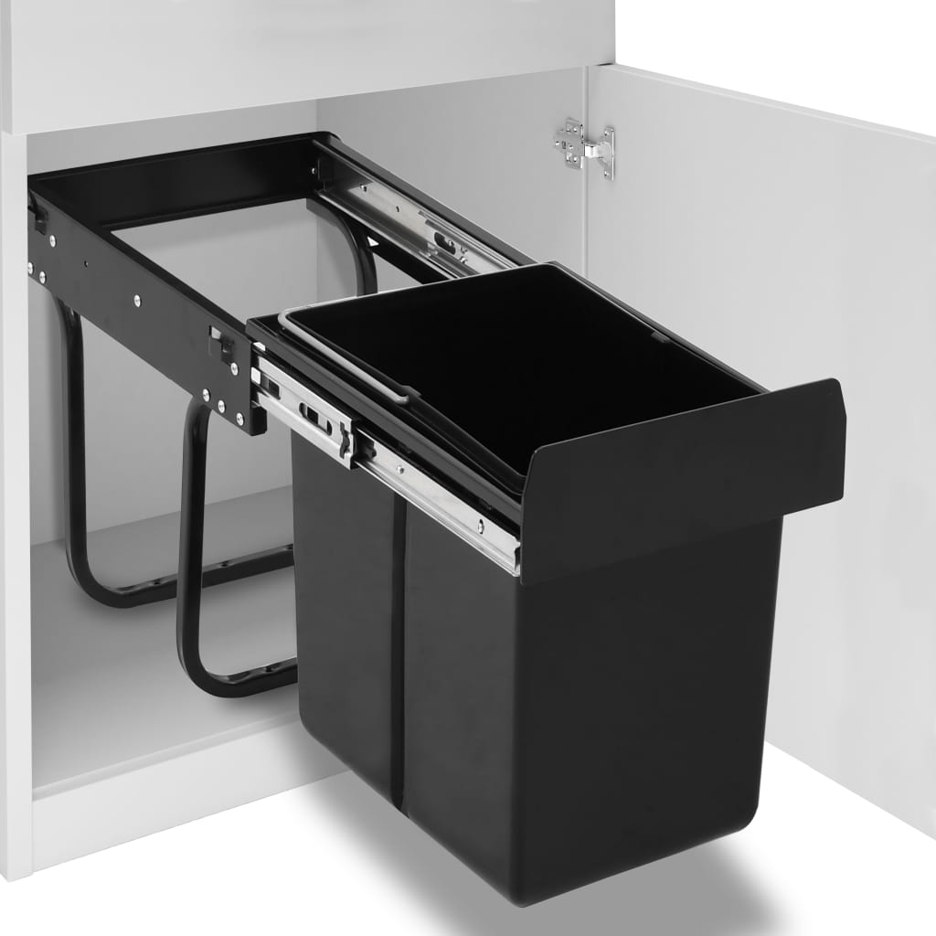 VidaXL built-in bin Extrazingly soft-close 20 l