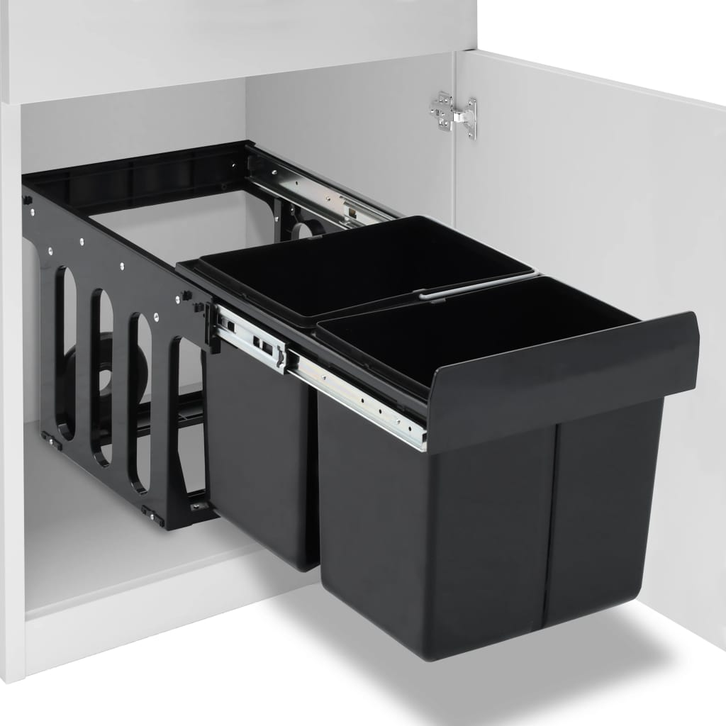 VidaXL built-in bin Extending Soft-Close 36 L