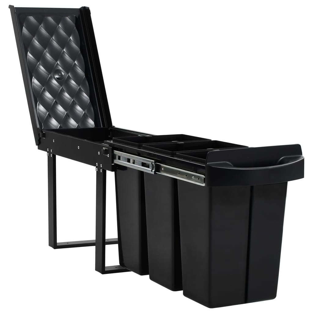 VidaXL built-in bin Extending Soft-Close 36 L