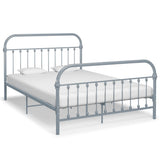 Vidaxl bedframe metaal grijs 120x200 cm
