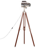 Lampadaire Vidaxl Driepoot 180 cm massif massif mangowood