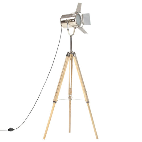 Lampadaire Vidaxl Driepoot 140 cm en bois de mangue solide