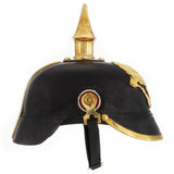 Vidaxl PickelHaube Réplique germanique Larp Steel Black