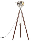 Vidaxl Floor Lamp Driepoot 180 cm Solid Mangowood