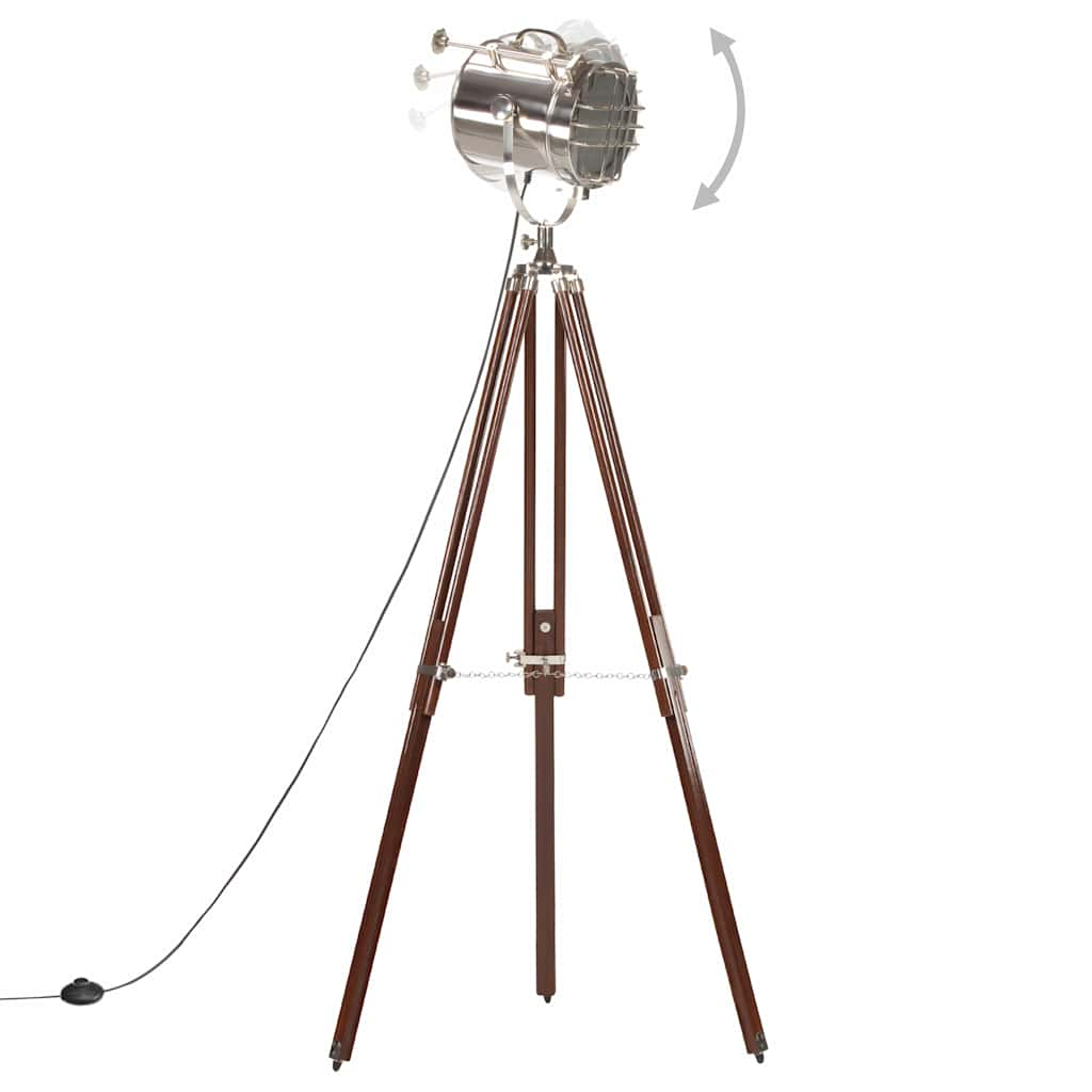 Vidaxl Floor Lamp Driepoot 180 cm Solid Mangowood