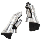 Vidaxl Knight's Gants Replica Larp Larp Steel Colored