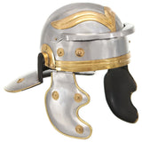 Vidaxl Soldatshelm Roman Replica Steel Silver Colored