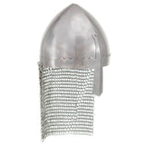 VidaXL casque de chevalier réplique GN acier couleur argent