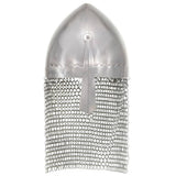 VidaXL casque de chevalier réplique GN acier couleur argent
