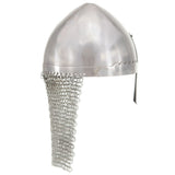 Vidaxl Ridderhelm Replica Larp Steel Silver Colored