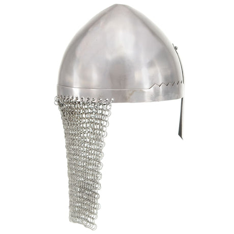 VidaXL casque de chevalier réplique GN acier couleur argent