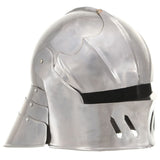 Vidaxl Ridderhelm Réplique médiévale en acier en acier coloré