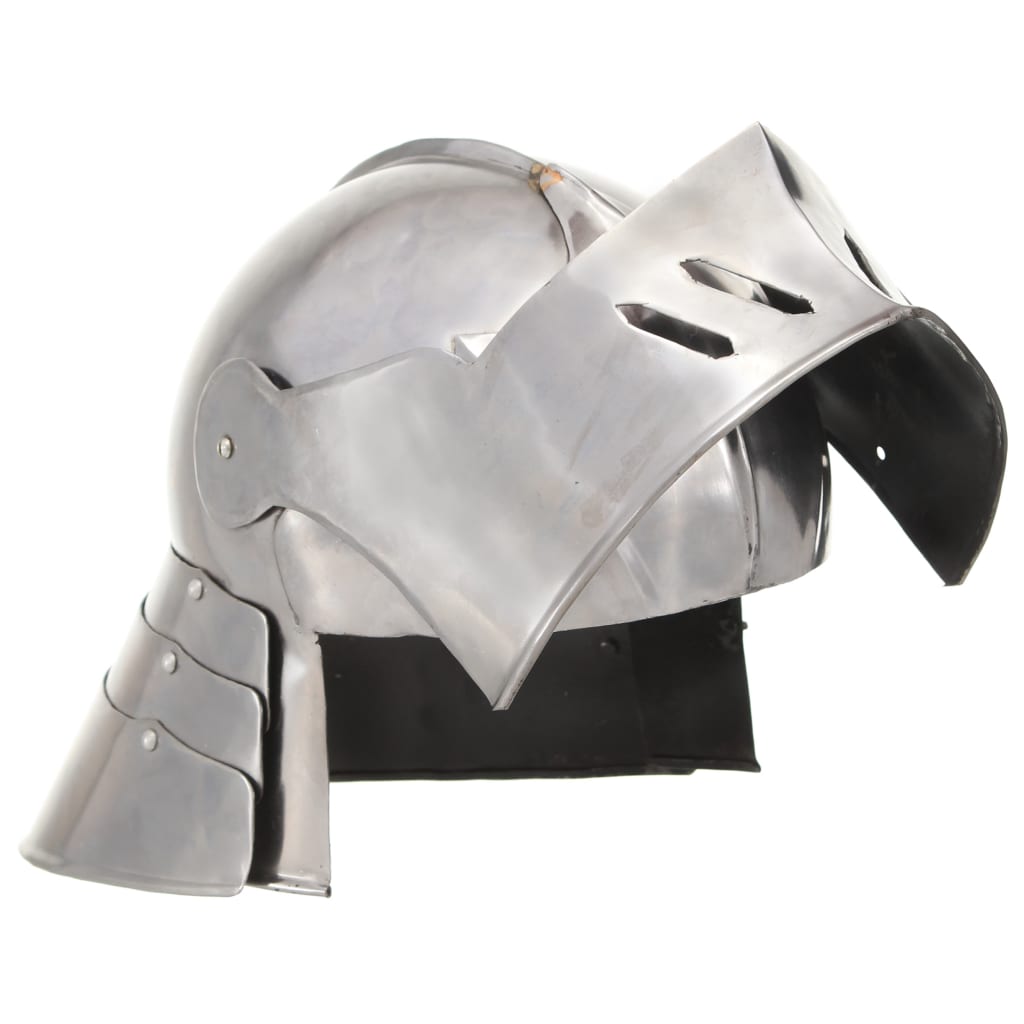 Vidaxl Ridderhelm Replica medievale LARP Acciaio colorato