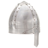 Vidaxl Ridderhelm Réplique médiévale en acier en acier coloré