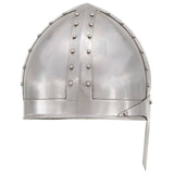 Vidaxl Ridderhelm Medieval Replica Larp Steel Srebrny kolor