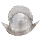 Vidaxl Ridderhelm Medieval Replica Larp Steel Silver colored