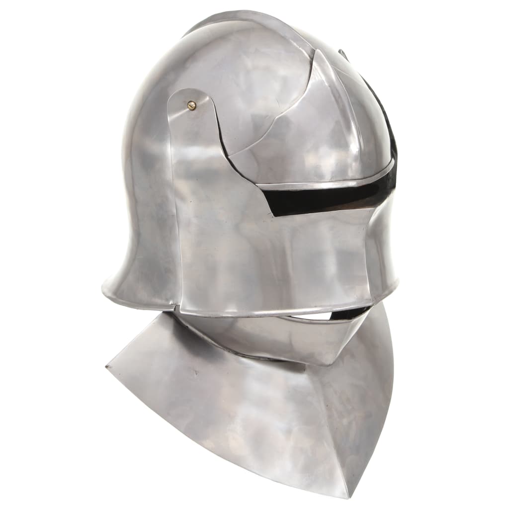 Vidaxl Ridderhelm Réplique médiévale en acier en acier coloré