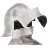 Vidaxl Ridderhelm Medieval Replica Larp Steel Srebrny kolor