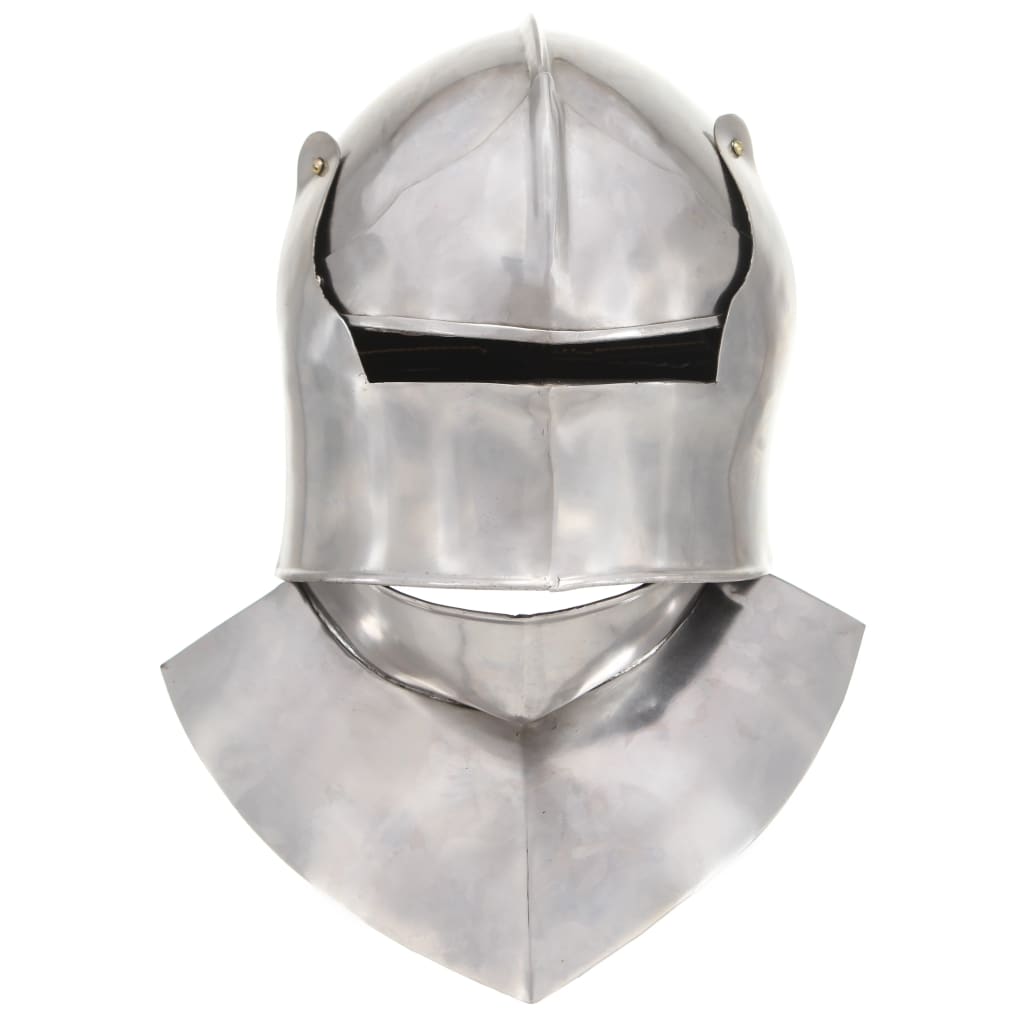 Vidaxl Ridderhelm Réplique médiévale en acier en acier coloré