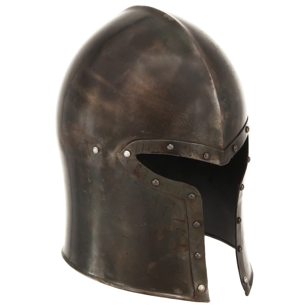 Vidaxl Ridderhelm Replica medievale LARP Acciaio colorato