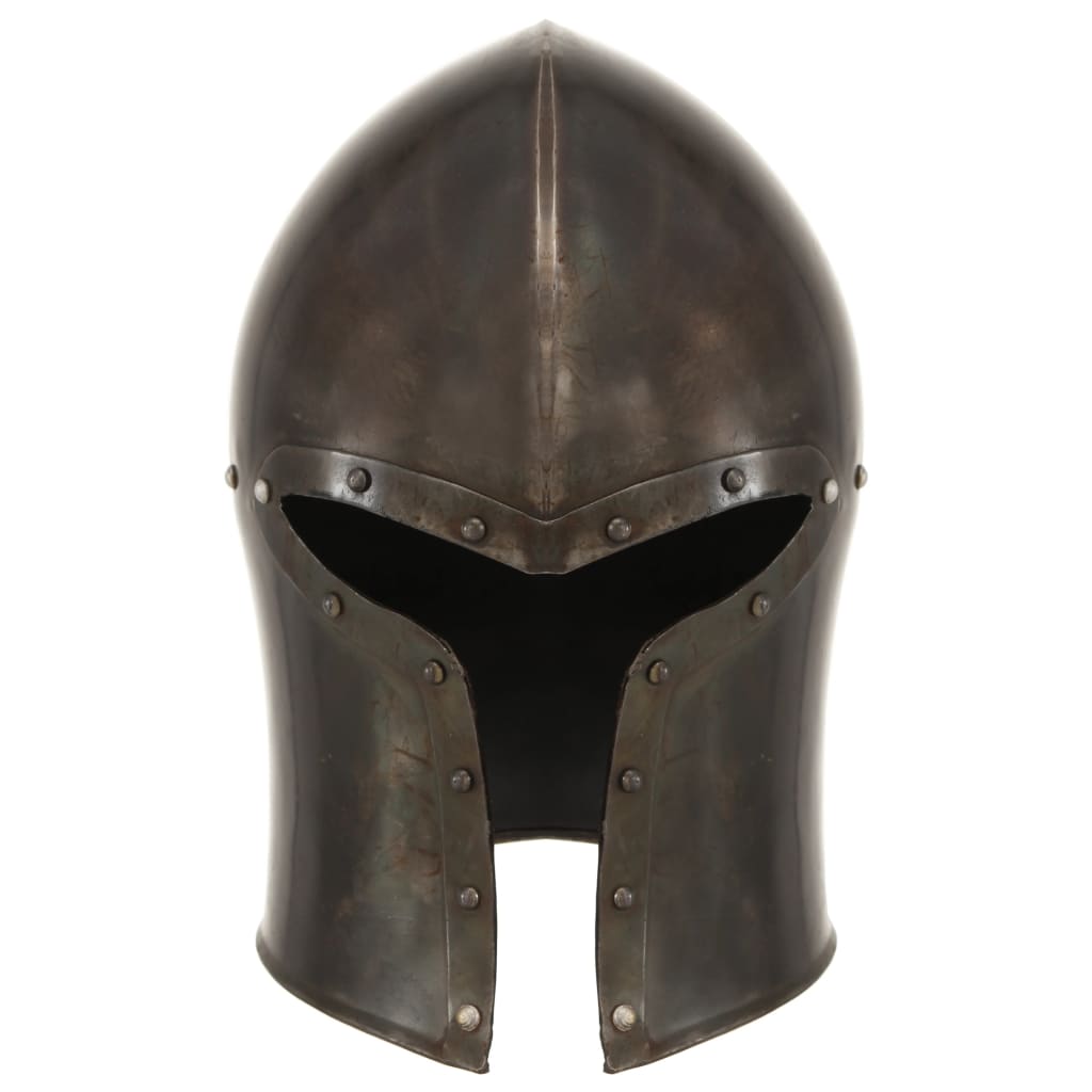 Vidaxl Ridderhelm Medieval Replica Larp Steel Srebrny kolor