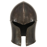 Vidaxl Ridderhelm Réplique médiévale en acier en acier coloré