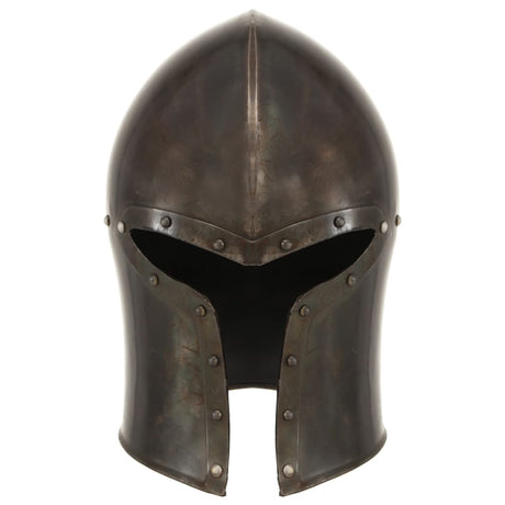 Vidaxl Ridderhelm Réplique médiévale en acier en acier coloré