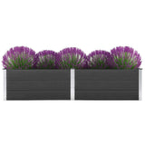 Vidaxl planter hævede 250x100x54 cm HKC grå