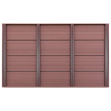 Élément de plancher Vidaxl pour Solardouche 101x63x5.5 cm HKC Brown