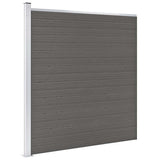 Vidaxl Fence 175x186 cm hkc gris