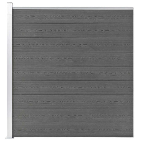 Vidaxl Fence 175x186 cm hkc gris