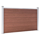 Vidaxl Fence 180x105 cm HKC Brown