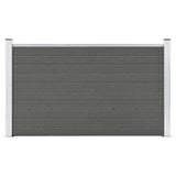 Vidaxl Fence 180x105 cm HKC Gray