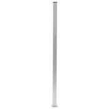 Vidaxl Fence Post 2 St 185 cm Aluminio