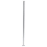 Vidaxl Fence Posts 2 st 185 cm aluminium