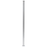 Vidaxl fence posts 3 st 185 cm aluminum