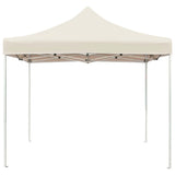 Vidaxl PartyTent professionalmente pieghevole 2x2 m Crema di alluminio