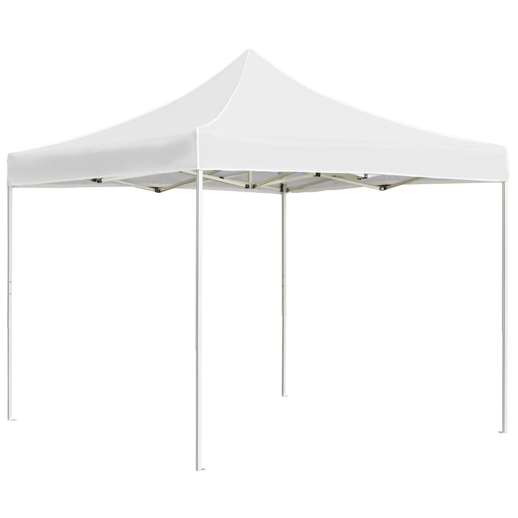 Vidaxl partyTent professionellt vikbar 2x2 m aluminiumvit