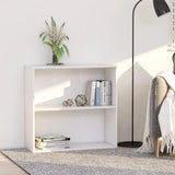 Vidaxl boekenkast 80x30x76,5 cm bewerkt hout wit