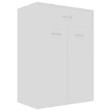 Armoire à chaussures Vidaxl 60x35x84 cm Bois de bois de propriété
