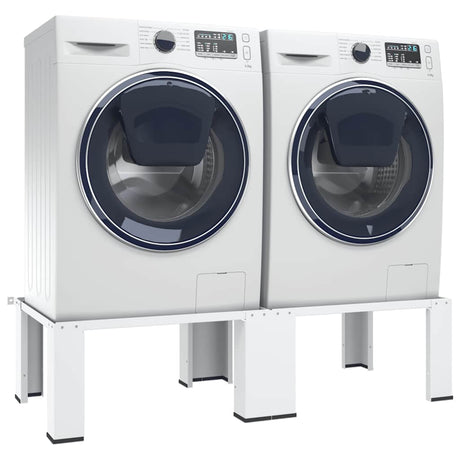 Vidaxl Washing Machine et séchoir Double blanc