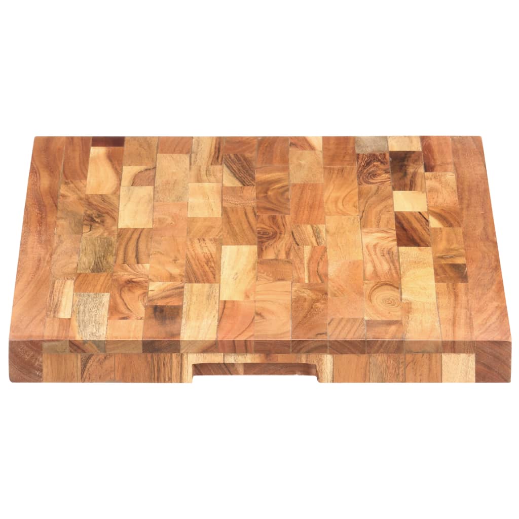 Vidaxl Hakblock 60x40x4 cm Acaciahout solido