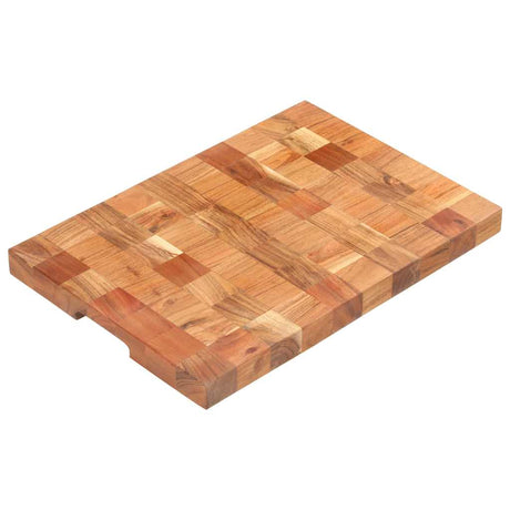 Vidaxl hakblok 50x34x3,8 cm ACACIAHOUIL solide