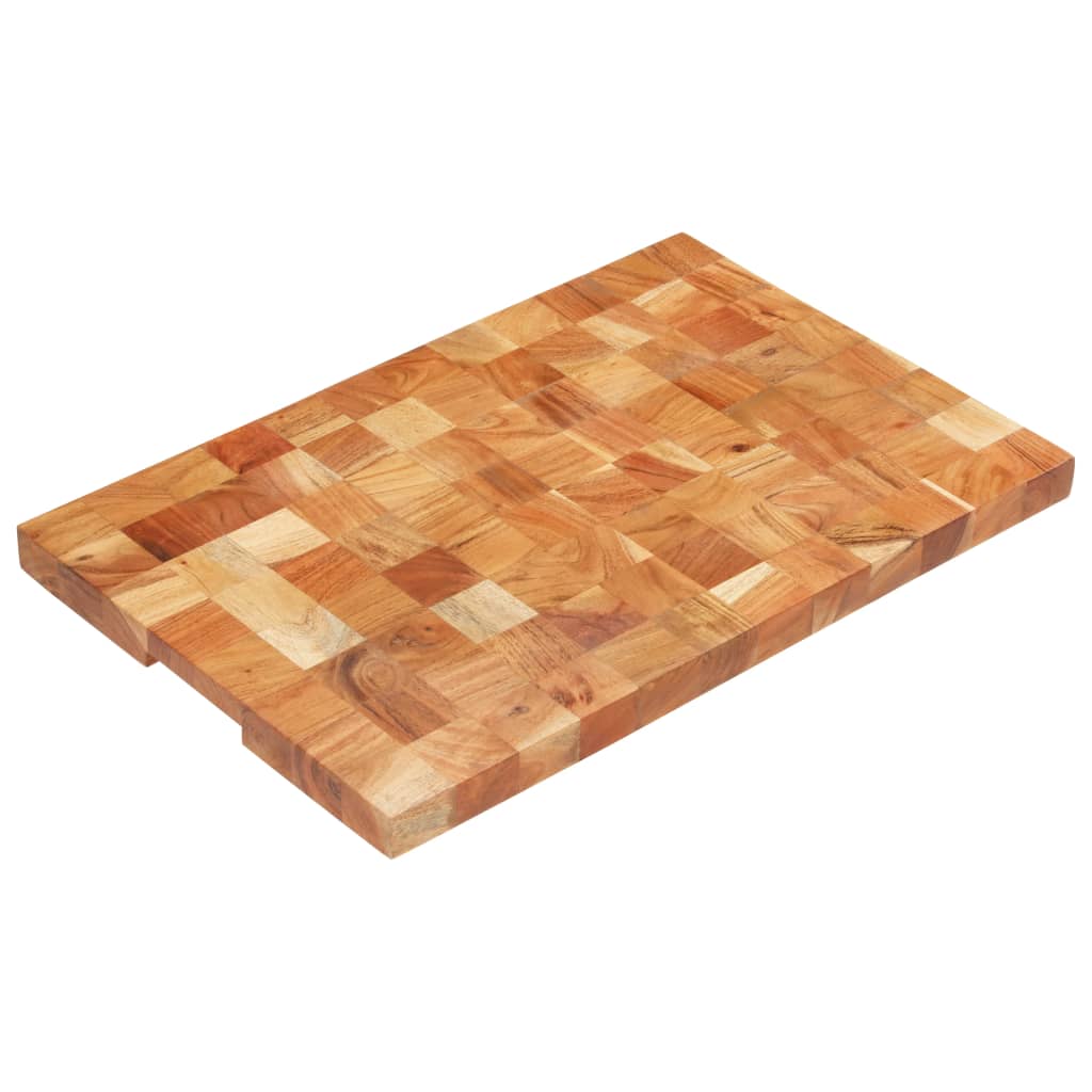 Vidaxx billot 60x40x3,8 cm bois d'acacia massif