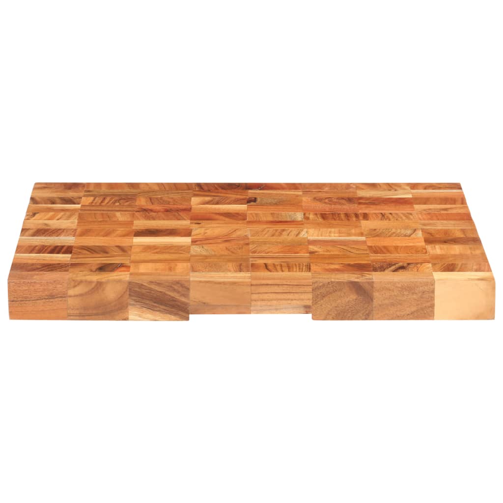 Vidaxx billot 60x40x3,8 cm bois d'acacia massif