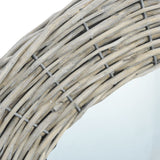 Vidaxl mirror 80 cm wicker