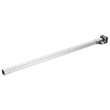 Varilla de estabilización de Vidaxl para la pared del baño de 70-120 cm de acero inoxidable